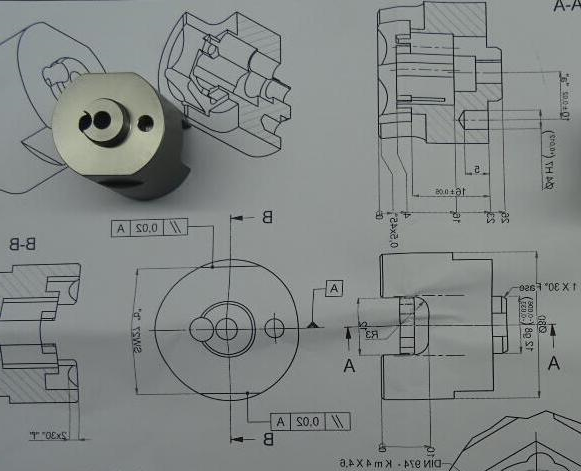 机加工制图中常见的符号及意义大全--CNC精密零件加工图纸知识